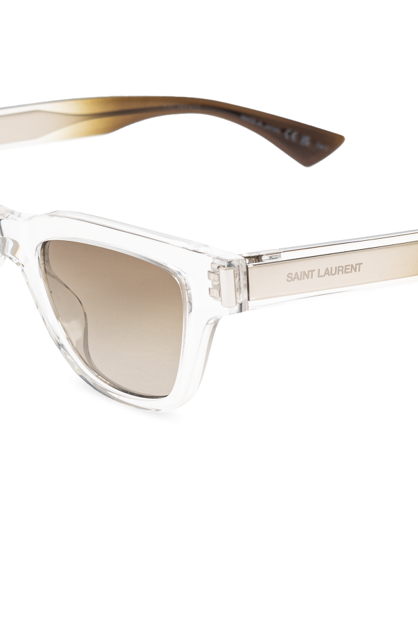 Saint Laurent Men Black Acetate Sl 789 Sunglasses